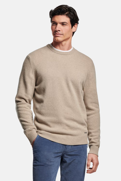 Sweter męski BANDI CASPELO – kolor Sabbia, stylowy i komfortowy