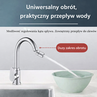 FlexiStrøm | Obrotowy perlator kranowy 360°